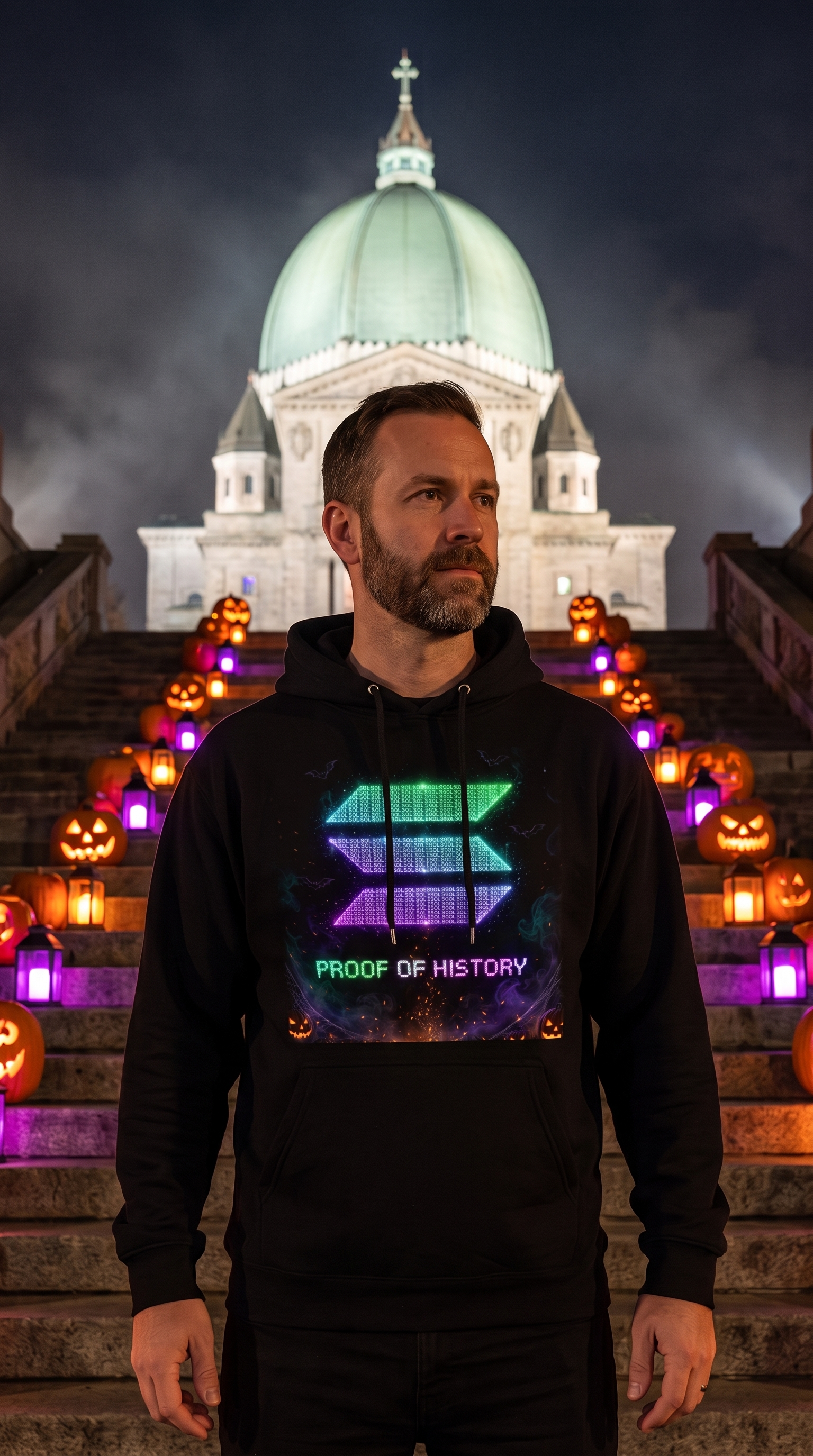 Solana Halloween Hoodie